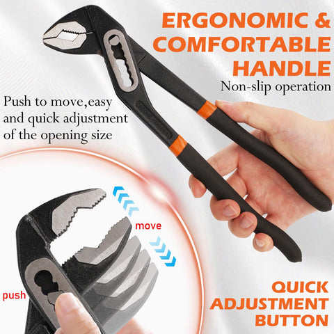 Vivicreate double-slot ratchet system image demonstrates precise grip across surfaces.