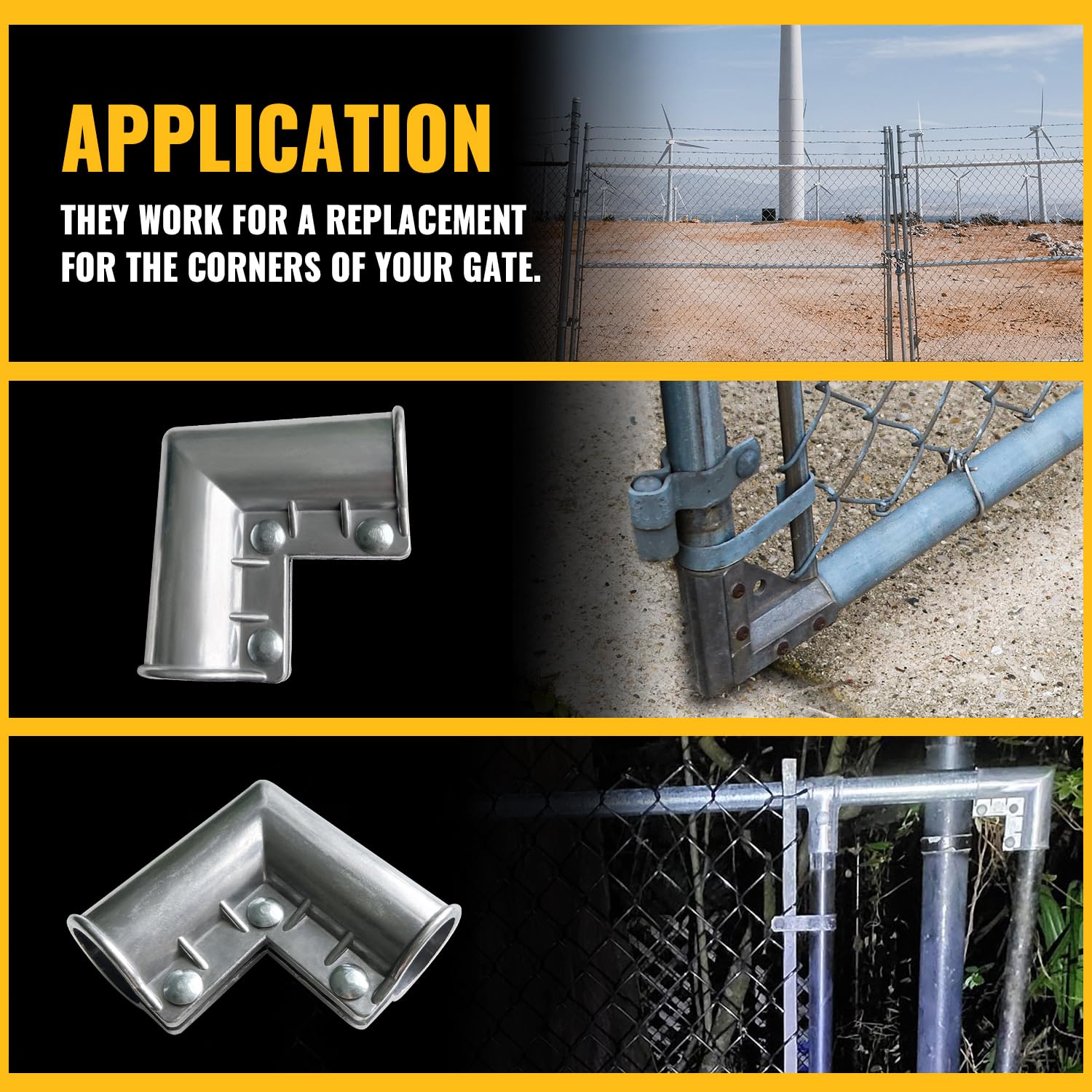 The VIVIDA 1-3/8 inch elbow helps reliable gate alignment.