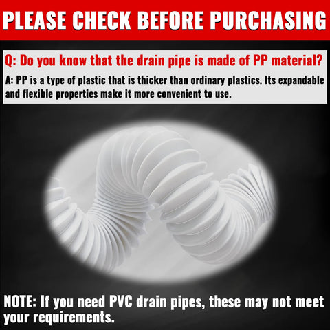 VIVIDA drain pipe enables easy removal and quick installation