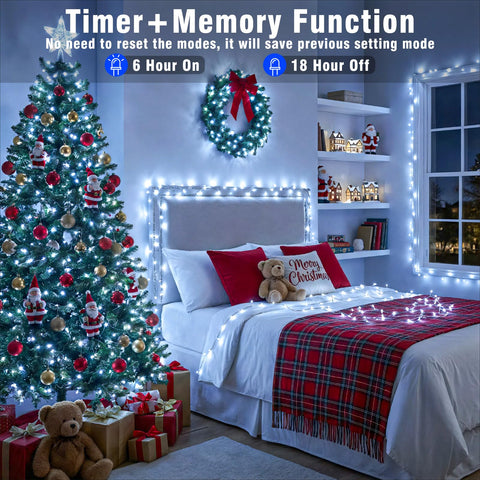 Vivideal timer-memory keeps your chosen mode ready for next décor