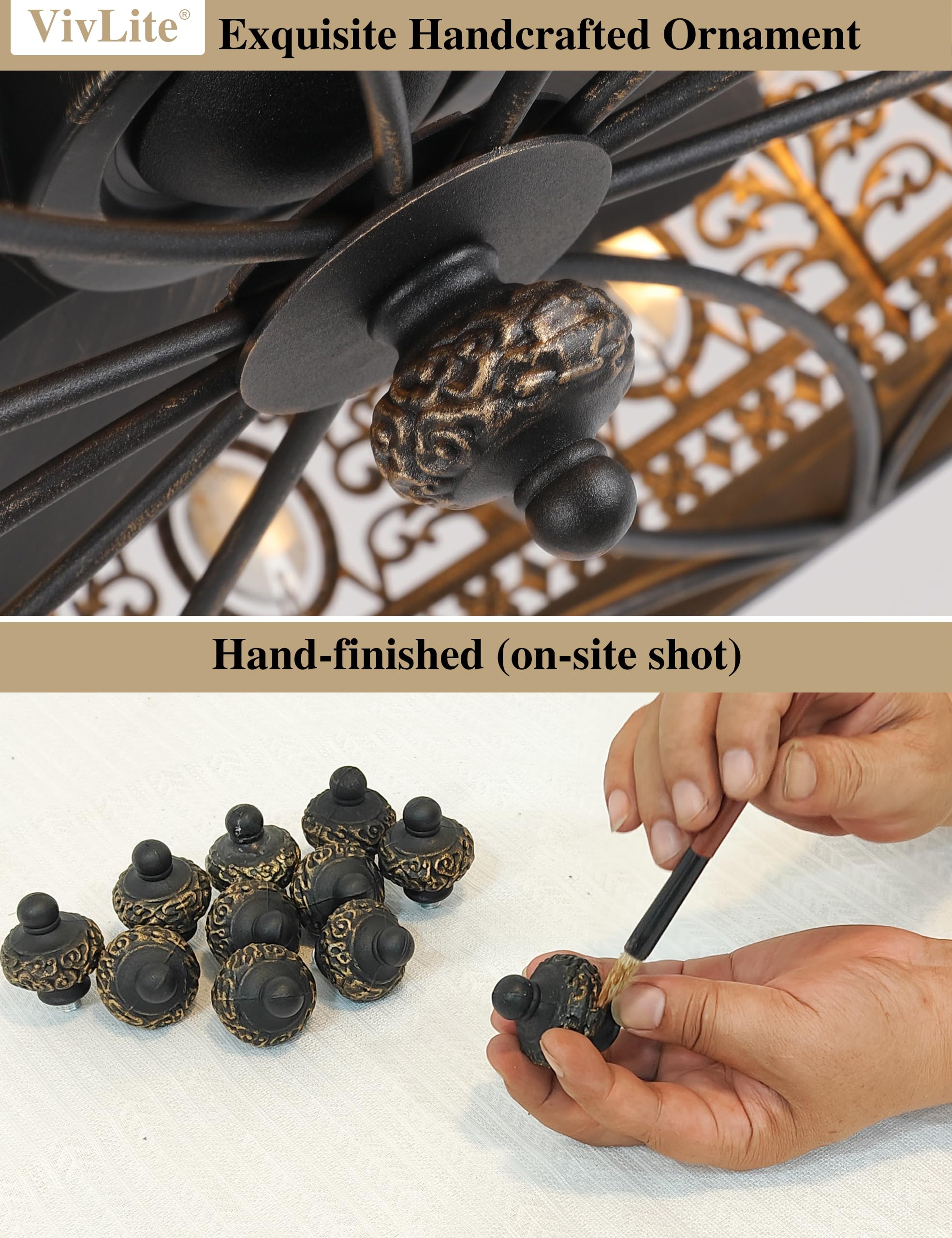 Vivlite enclosed caged design provides safe bladeless cooling for compact spaces.