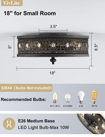 Vivlite seven-blade bladeless fan uses remote for convenient control.