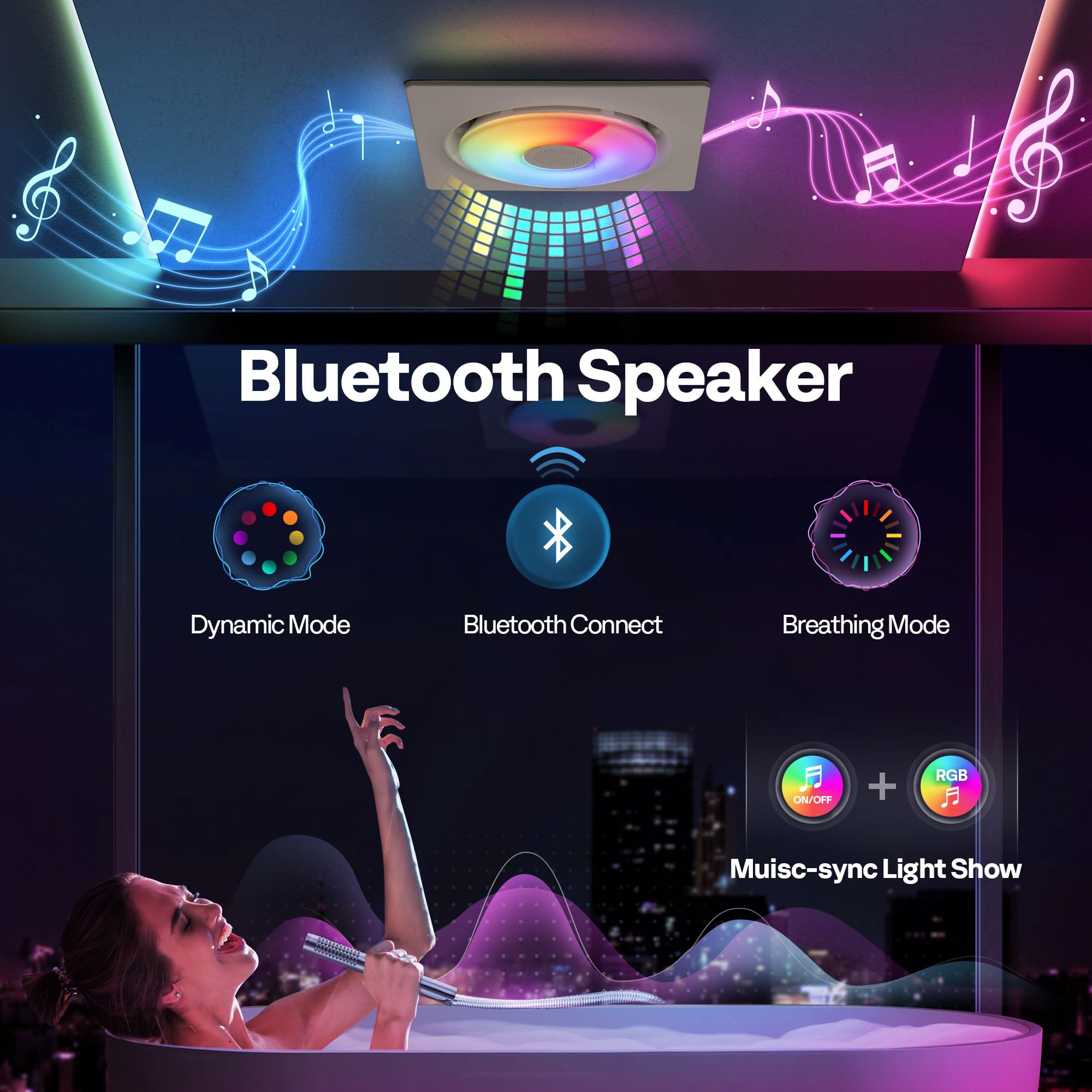 VIVOHOME night light at 2700K with memory