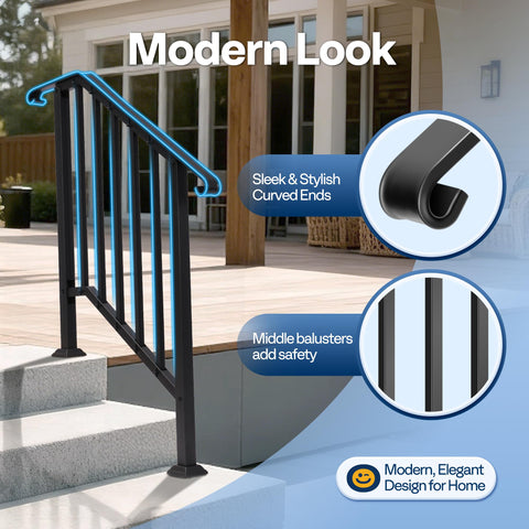 VIVOHOME base drainage design prevents water pooling on steps.
