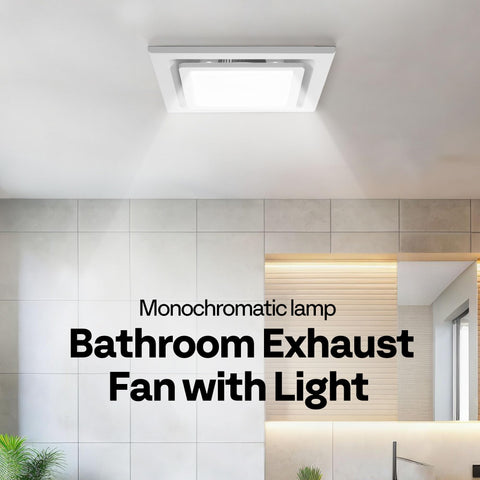 VIVOHOME ceiling mount fan with 4 inch duct for quiet ventilation