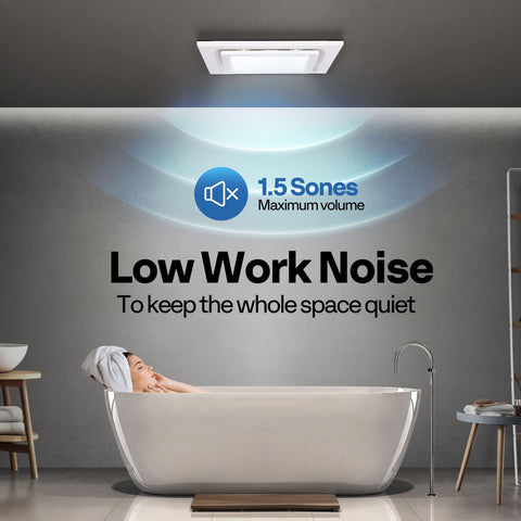 VIVOHOME independent wiring supports separate fan and light control