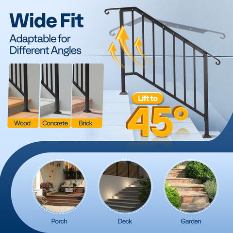 VIVOHOME pre-drilled holes enable fast secure mounting with common tools.