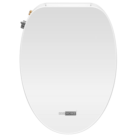 VIVOHOME smart heated bidet seat viewed from the front for daily comfort