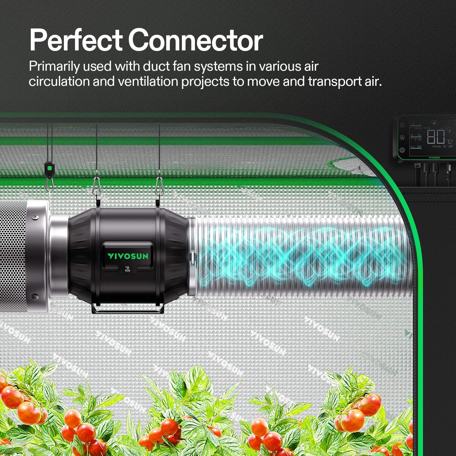VIVOSUN 3-layer construction offers durability and leak resistance for longer life.