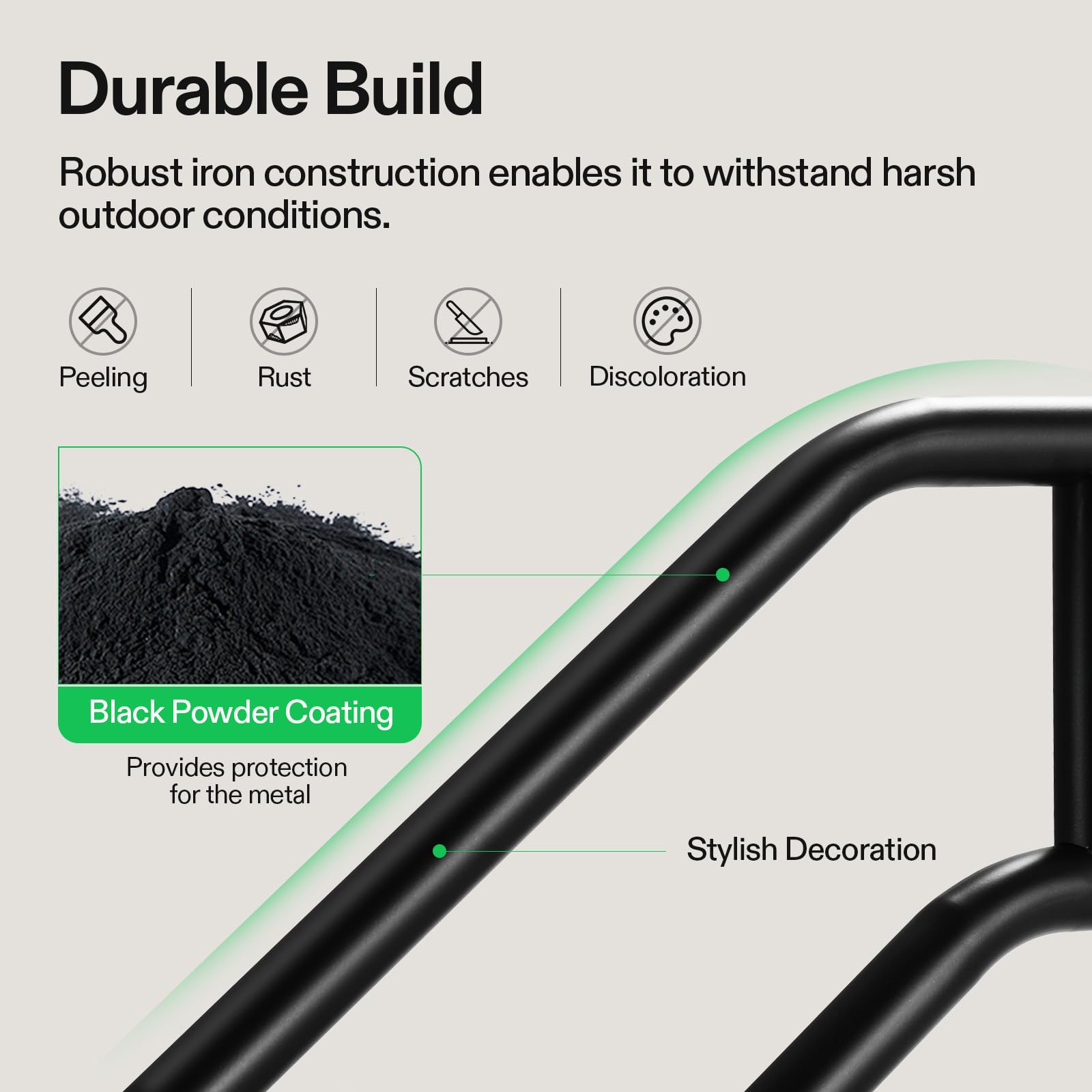 VIVOSUN outdoor-use scenario on porch illustrates versatile indoor-outdoor installation