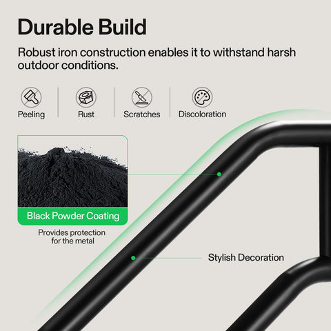 VIVOSUN outdoor-use scenario on porch illustrates versatile indoor-outdoor installation