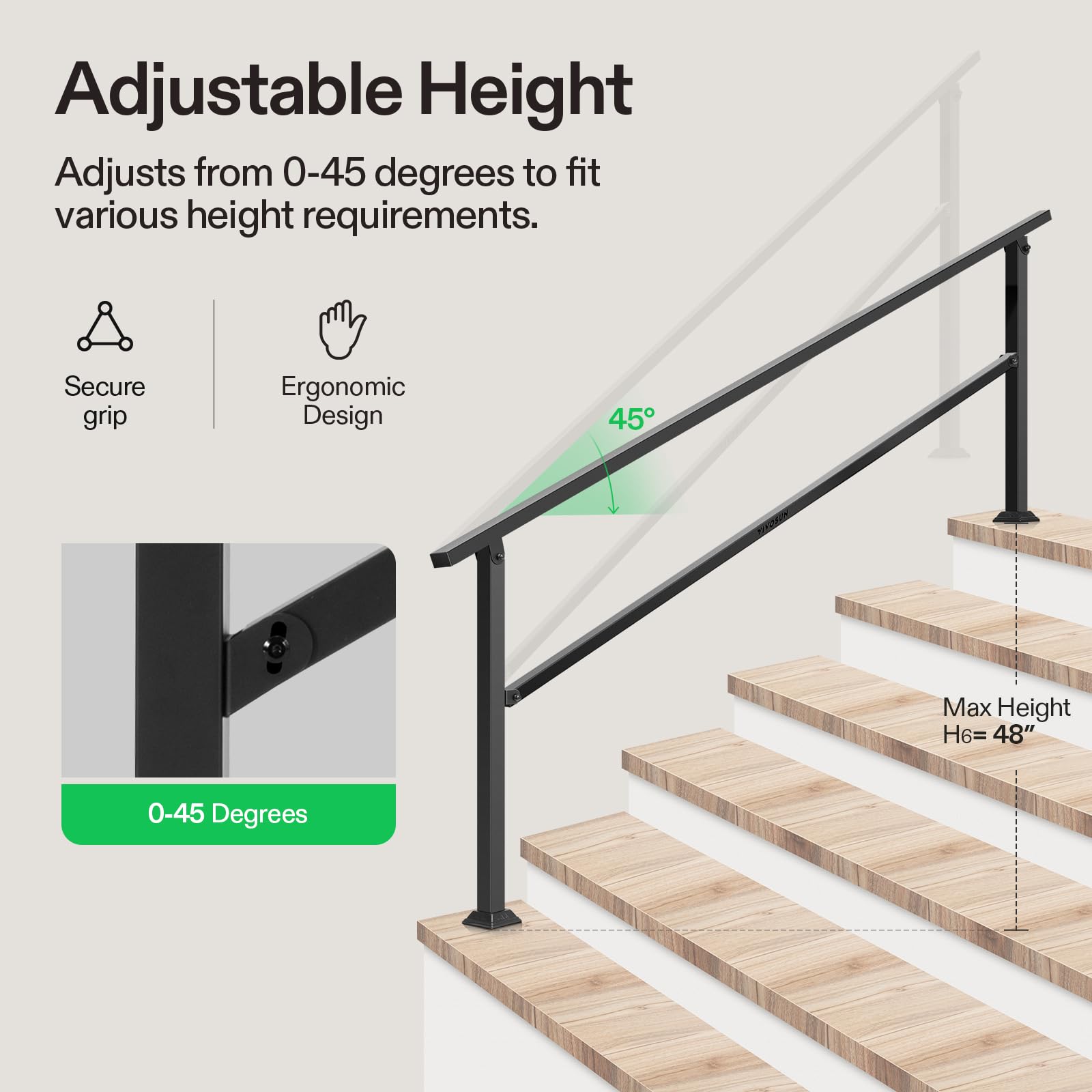VIVOSUN installation kit demonstrates quick, tool-free setup
