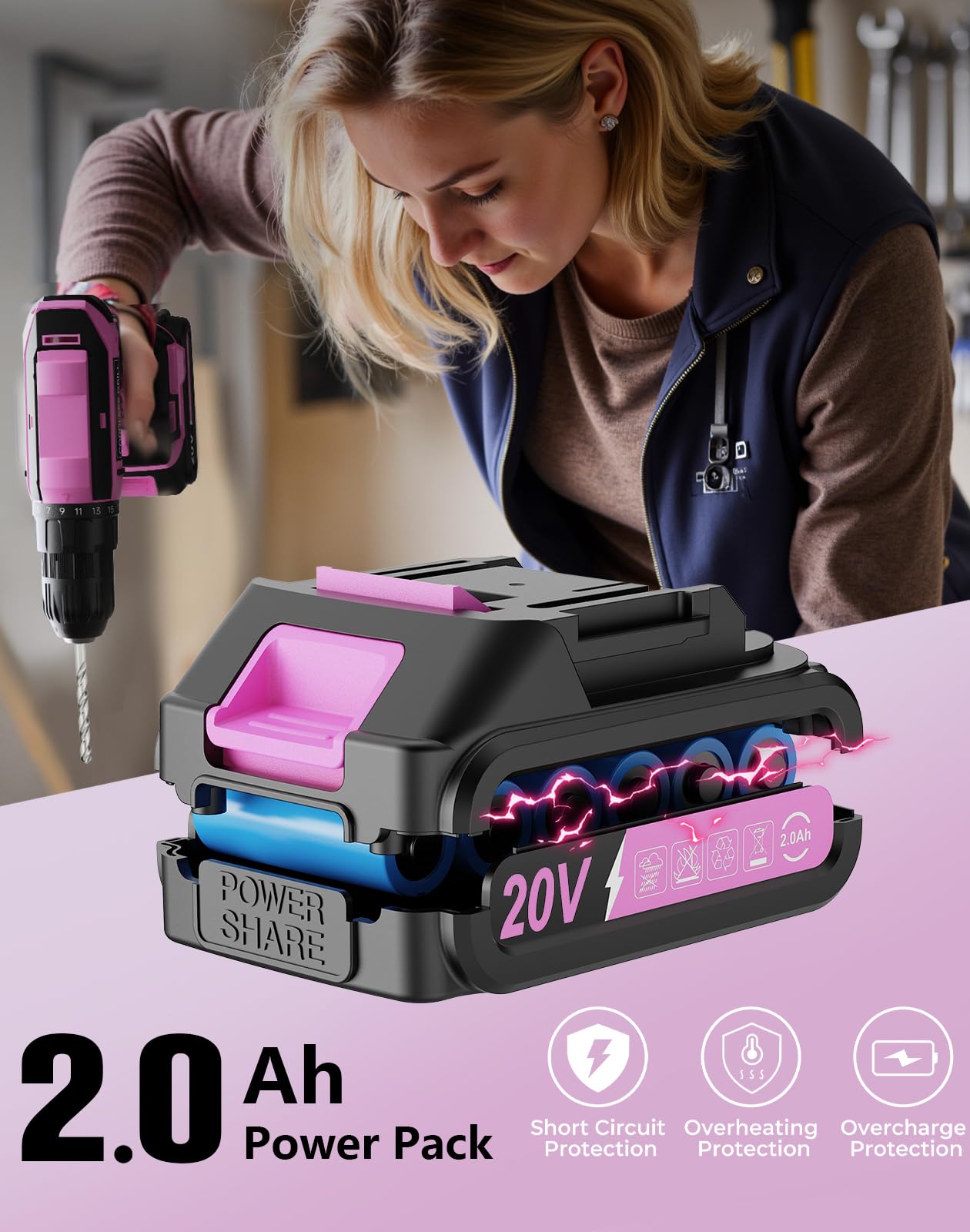 VIWKO 25+1 clutch enables precise control during assembly.