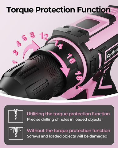 VIWKO 3/8 inch keyless chuck for quick accessory changes and smooth workflow