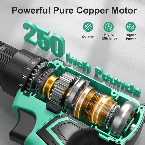 VIWKO screwdriver bits and drill bits assembly supports varied fasteners.