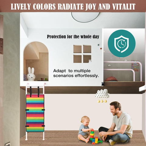 Vizava safety-friendly fabric reduces slip risk on pool and attic ladders.