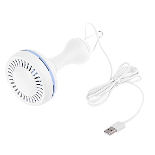 VizGiz USB-powered fan attaches easily to campers and tents