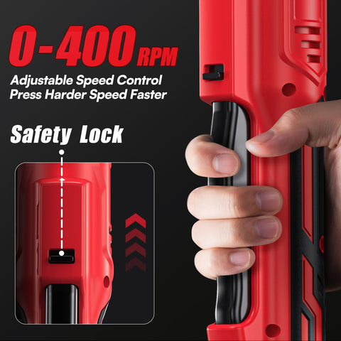 Vkdemer seven-socket set included for common fastener sizes