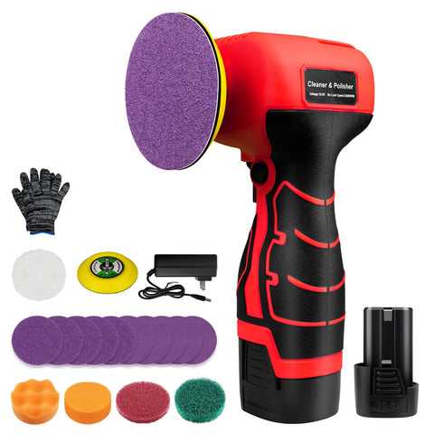Vkndoynt cordless sander kit shown for on-the-go detailing and polishing
