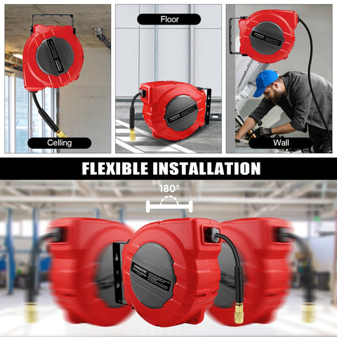 Vkndoynt rubber sleeve guards hose connections against wear.