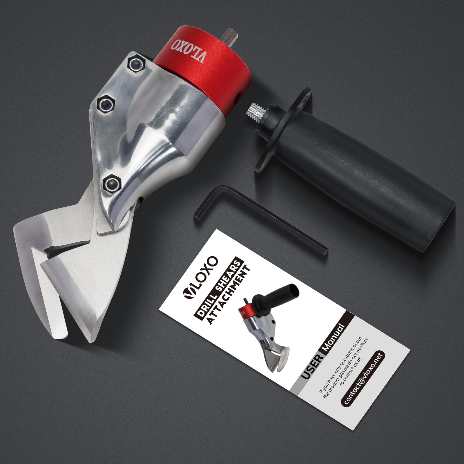 VLOXO compatible with many metal cutting tasks from mesh to flashing.