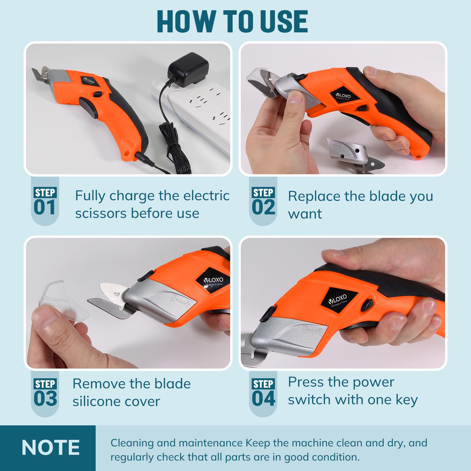 VLOXO cardboard cutting demo, zip through boxes with ease and speed.