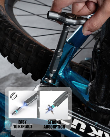 VMAN adjustable length shaft extends reach in awkward or recessed areas.