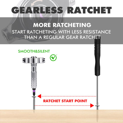 VMAN long-shank bits extended reach for tight or deep spaces.