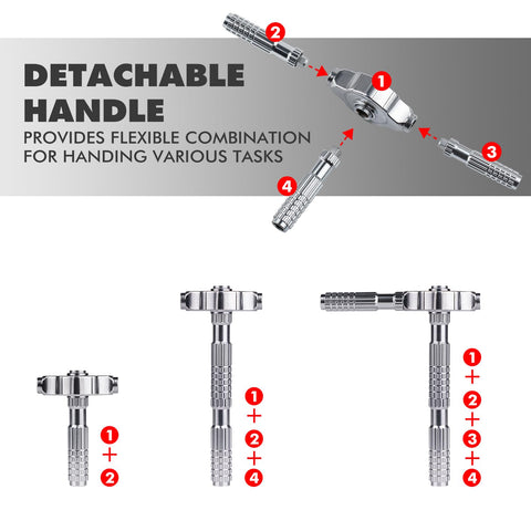 VMAN magnetic components connecting securely for precise screw placement.