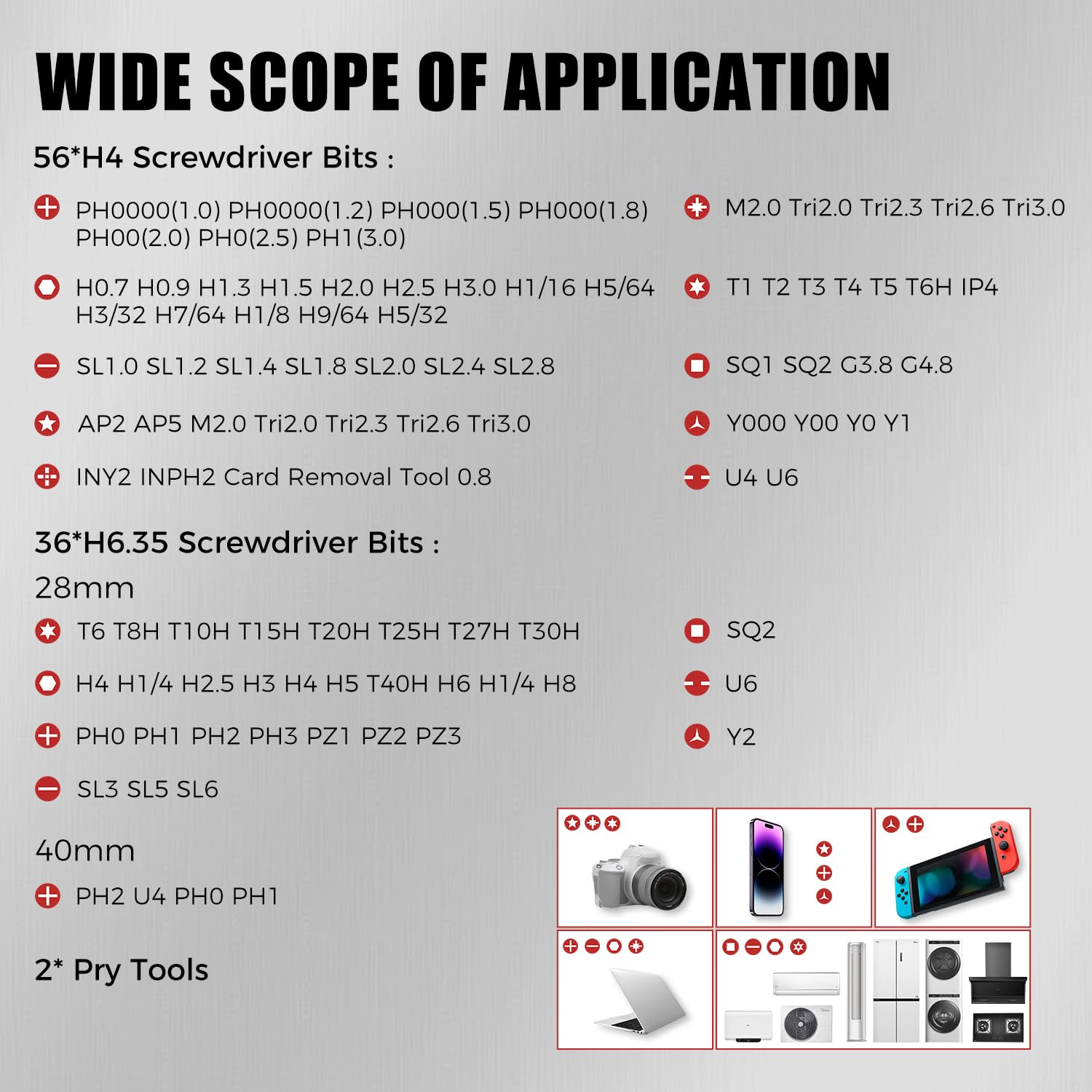 VMAN ratchet screwdriver set in a sturdy case for DIY on the go.