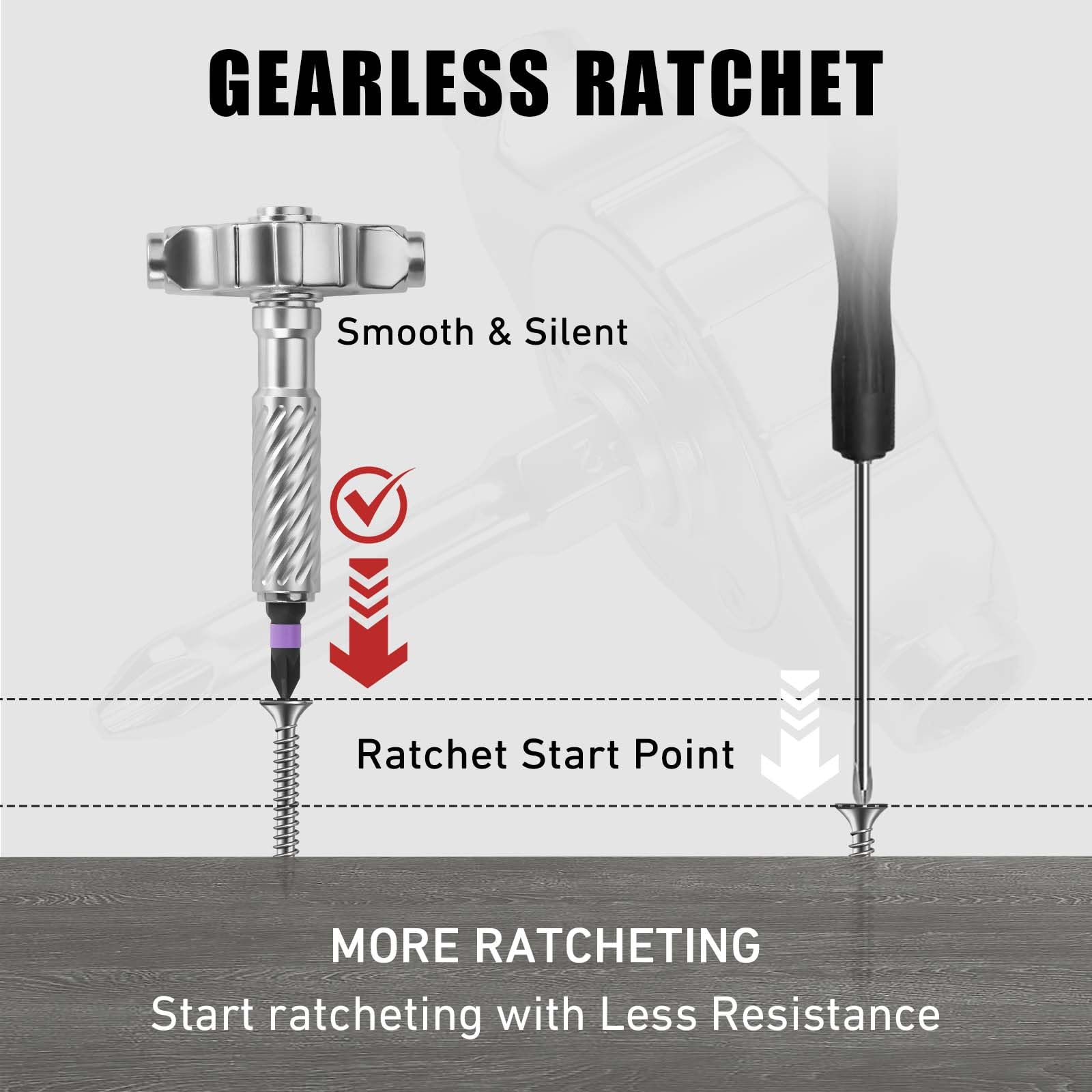 VMAN S2 steel bits resist wear for durable performance.