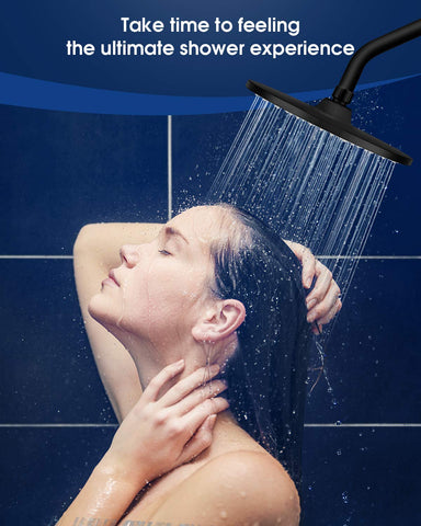 Durable matte black finish highlights style and easy cleaning