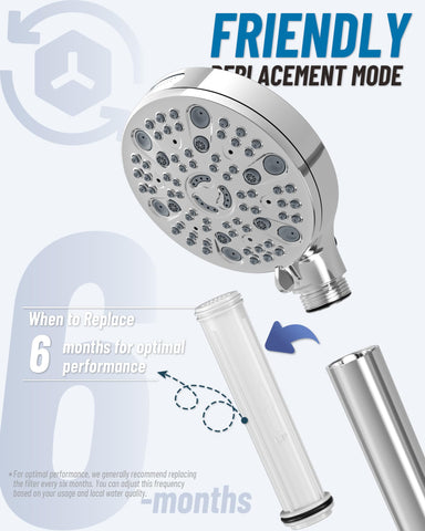 VMASSTONE HM-003 flexible-hose-reach provides easy coverage for full-body rinsing