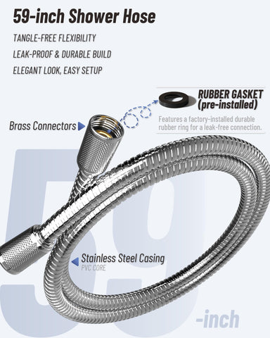 VMASSTONE HM-003 rain-and-waterfall mode creates a spa-like drenching feel