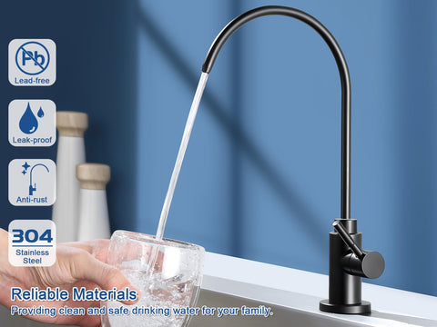 VMASSTONE faucet non-air-gap design suitable for RO systems