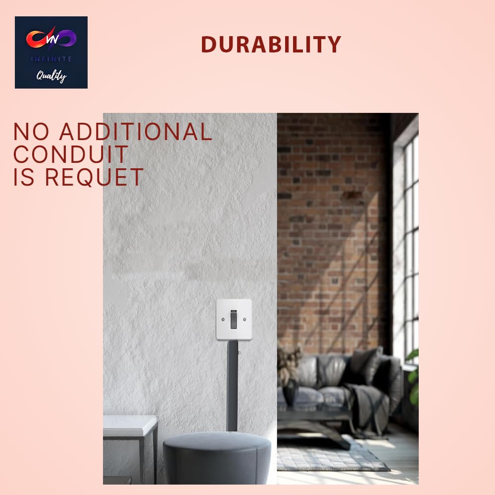 VN Infinite Quality 25-foot length for flexible interior runs.