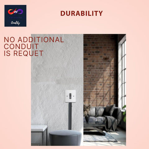 VN Infinite Quality 25-foot length for flexible interior runs.