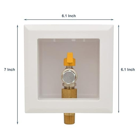 VN Infinite quality gas outlet box installation over studs highlights quick mounting and a clean finish.