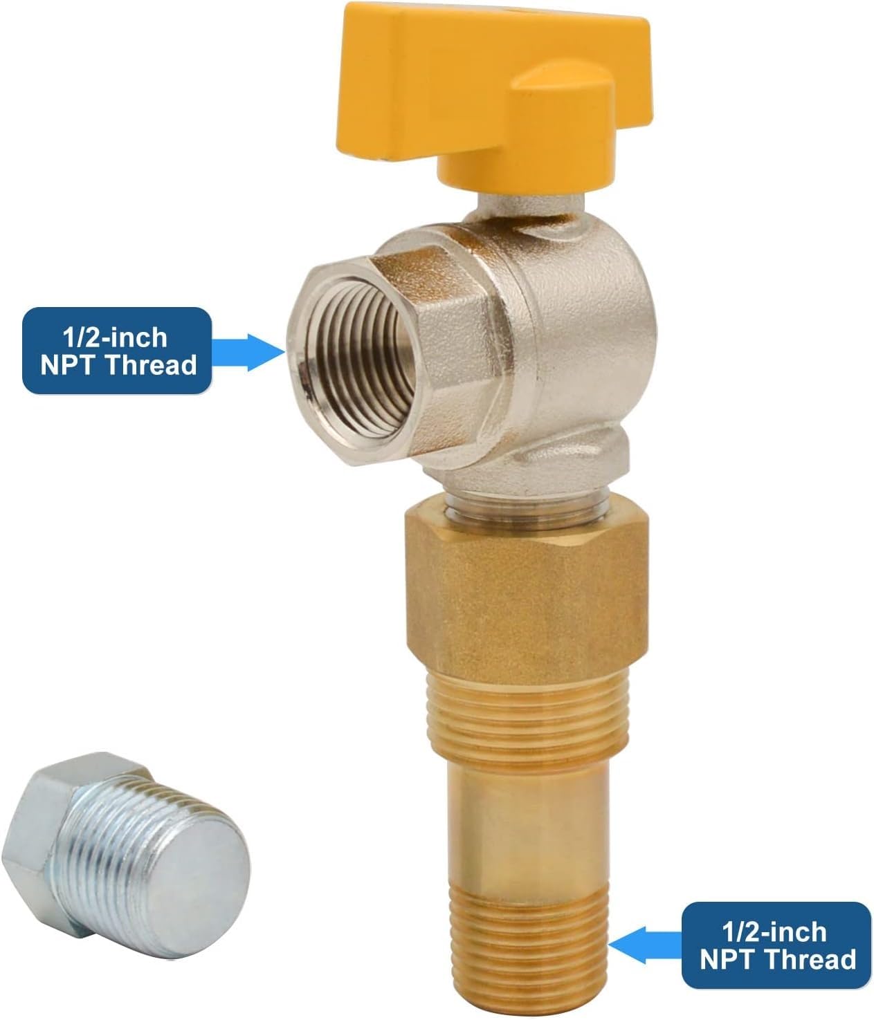 VN Infinite quality gas outlet box rear view shows recessed design for easy wall mounting.