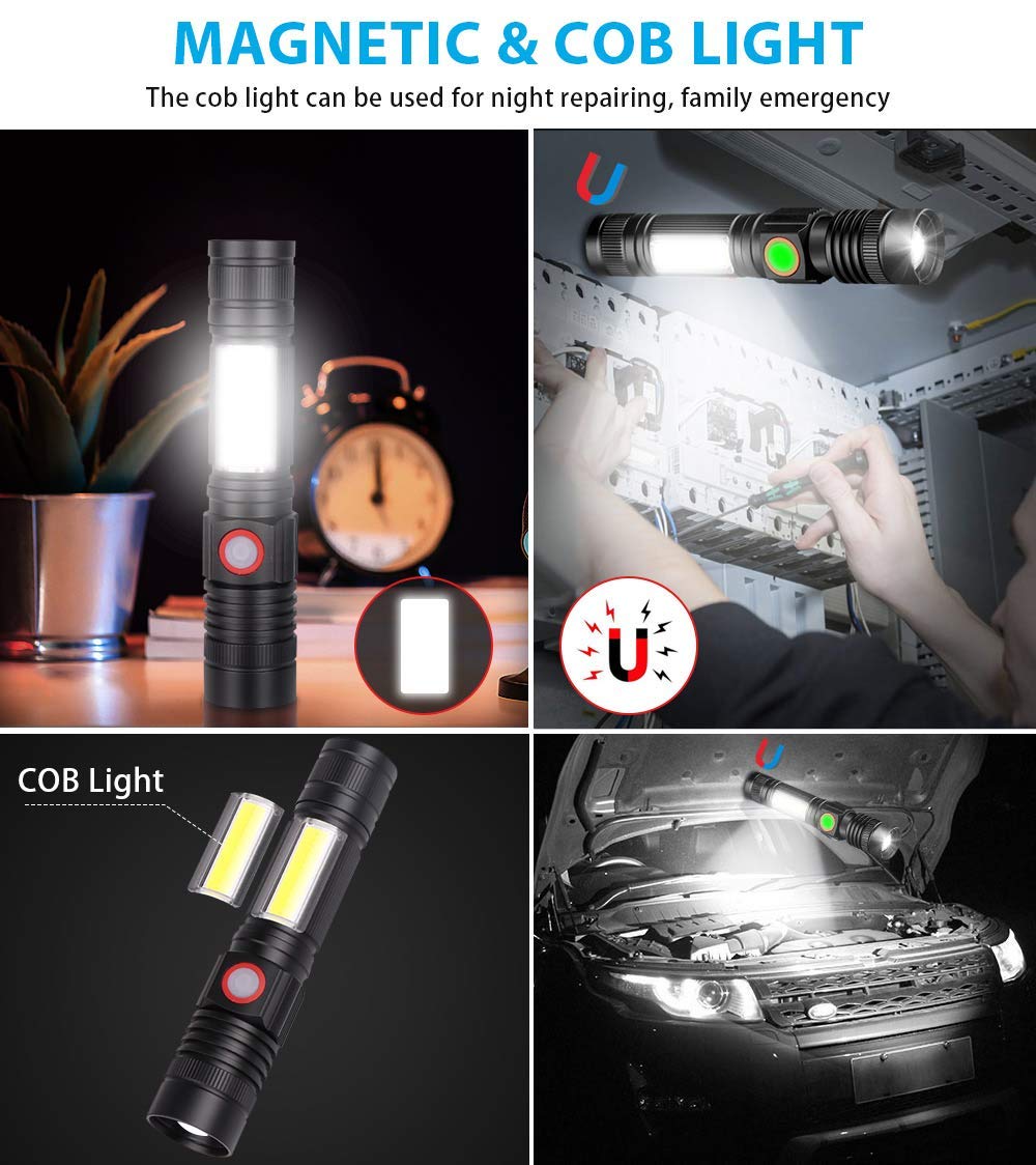 Vnina COB side light for precise repairs and close-up work.