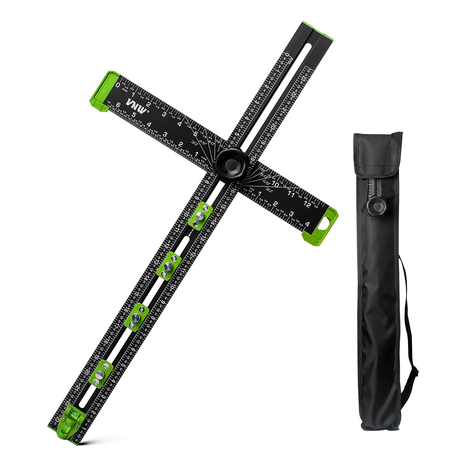 VNW 24in T Square angle adjustment enables precise marking and cut alignment.