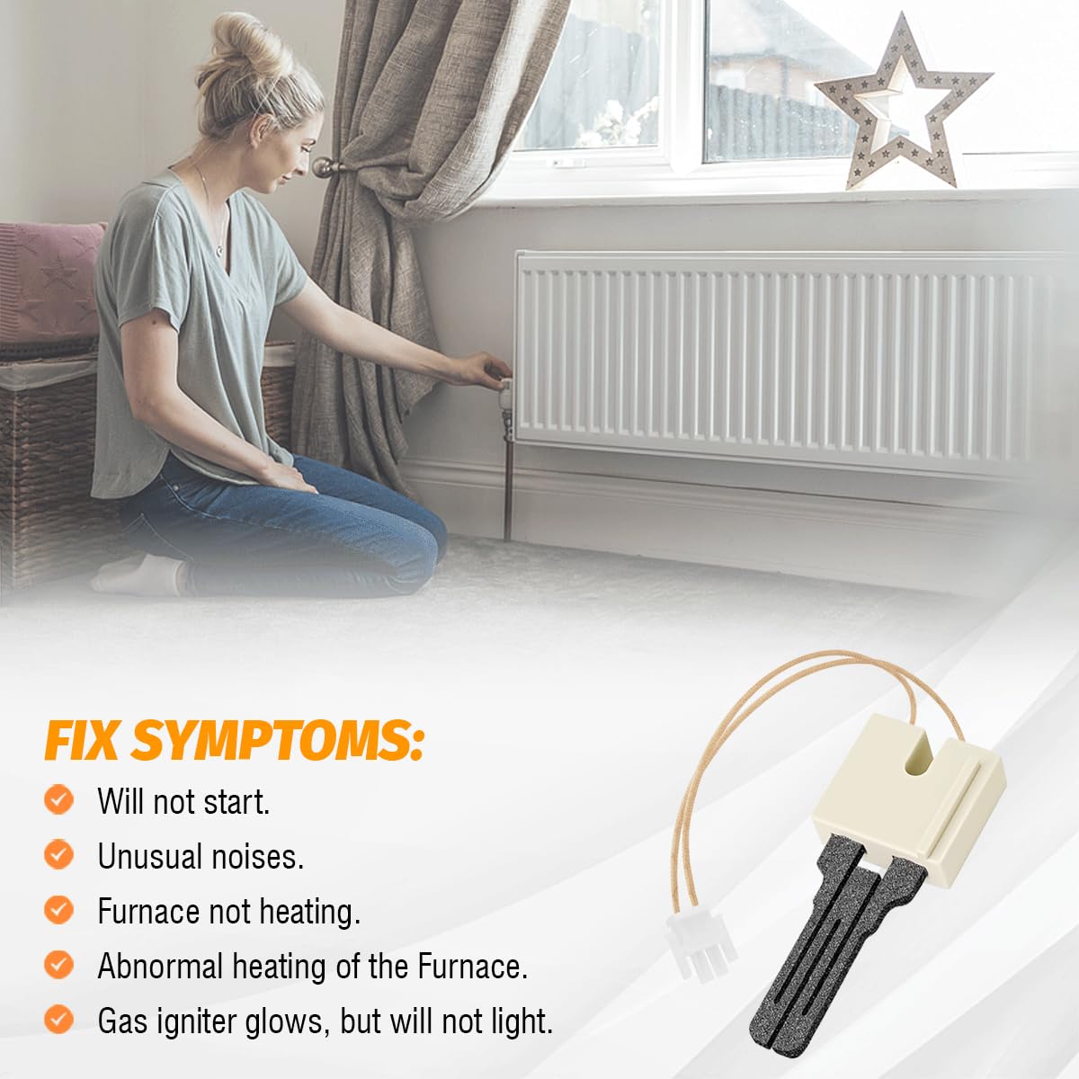 VNWIQ 767A-372 easy installation step with included parts.