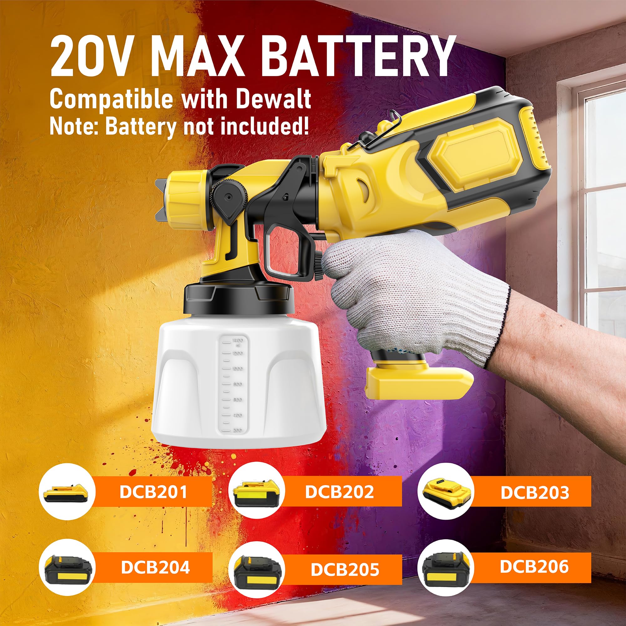 VocoxGpow brushless motor delivers efficient performance and longer life.