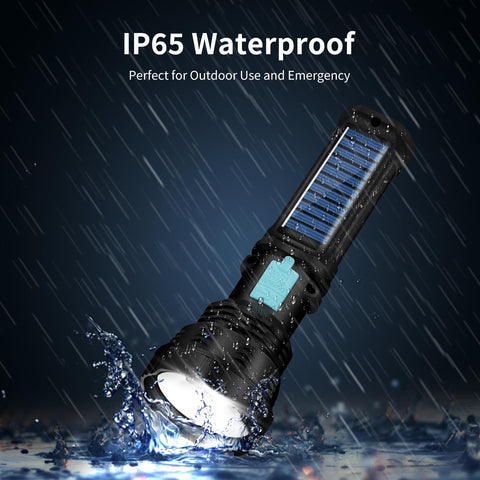 VOETIR 2-pack survival flashlights provide extra coverage.