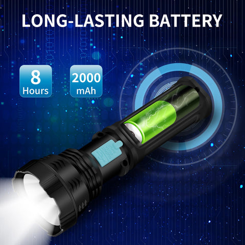 VOETIR outdoor camping flashlight ideal for trails and signaling.
