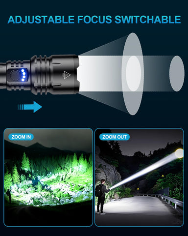 VOLISABER ignition lens creates a 1200°F ignition point for combustibles