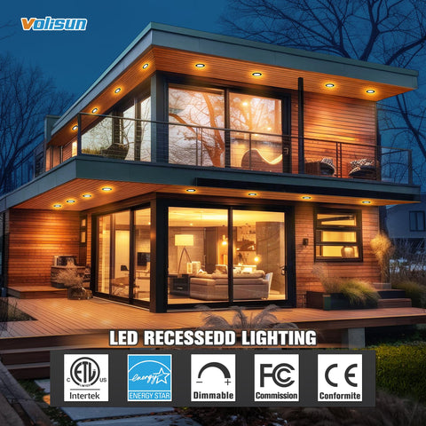 Volisun 1080 lumens output delivers bright yet comfortable illumination.