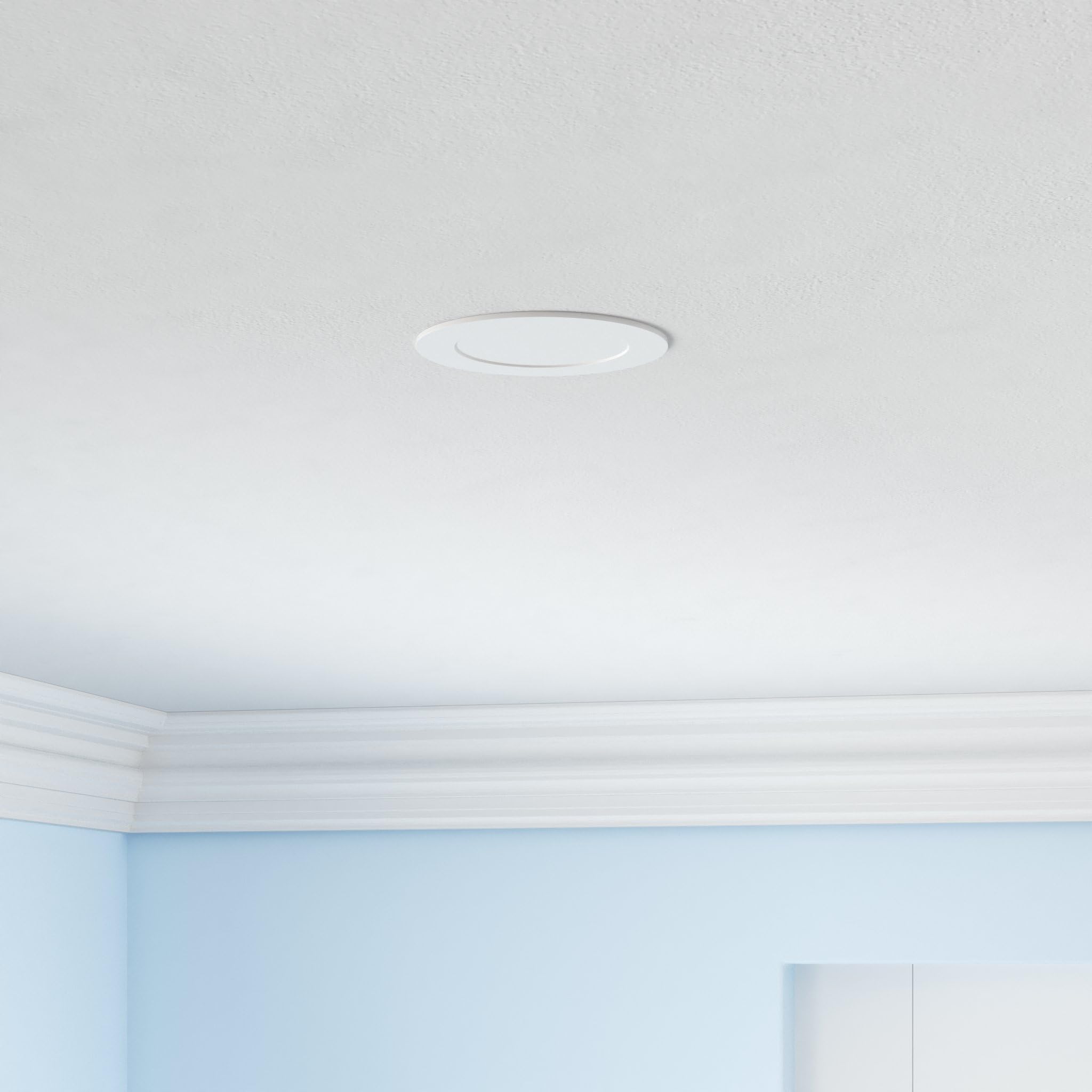 VOLISUN 4-inch recessed light color temperature slider shows adjustable 2700K-5000K