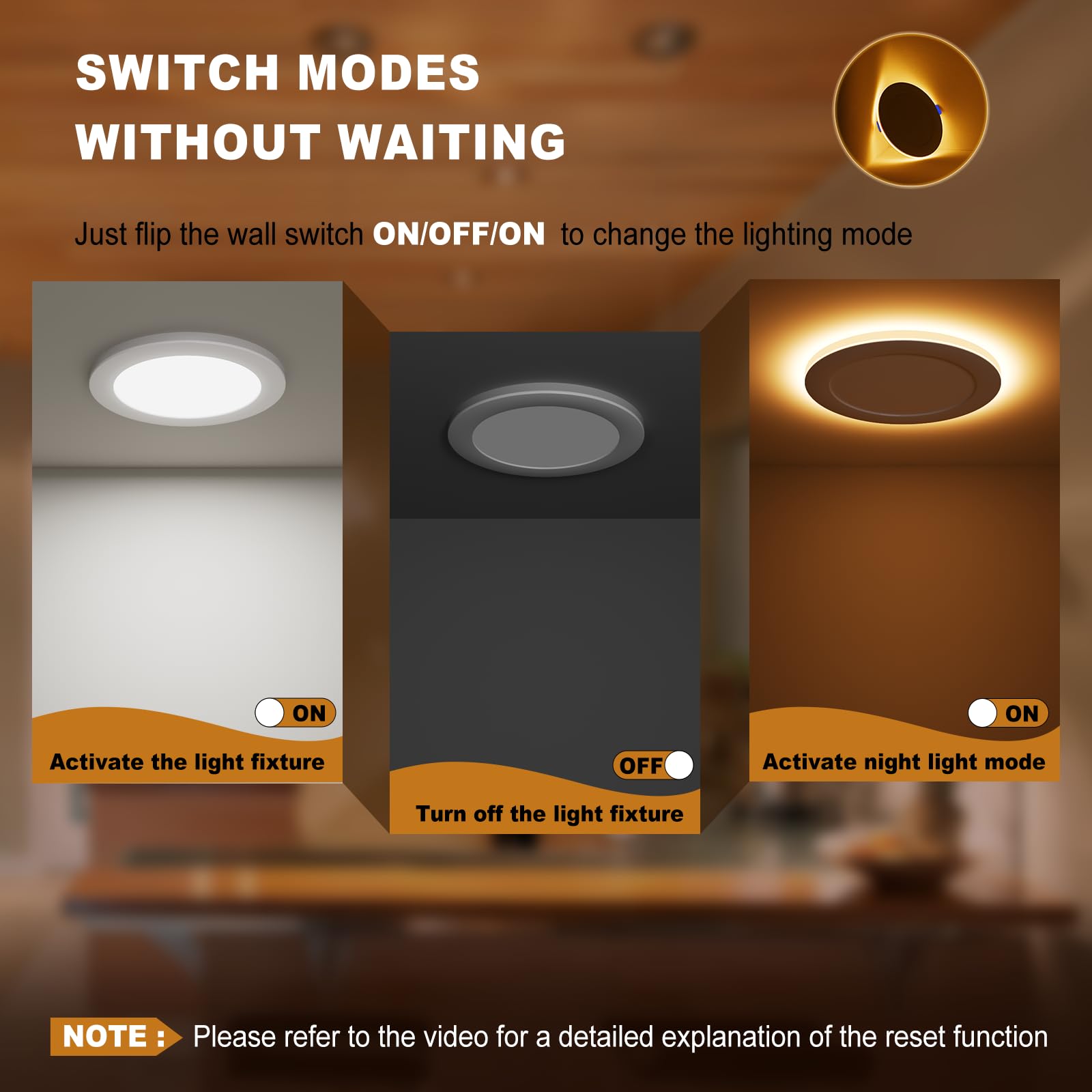 VOLISUN 5-year warranty highlights long-term support for recessed lighting.