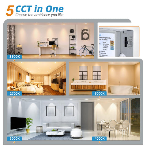 VOLISUN 6-inch recessed light cutout template eases precise installations.